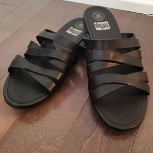 fitflop wedge slipper